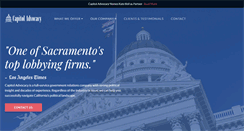Desktop Screenshot of capitoladvocacy.com